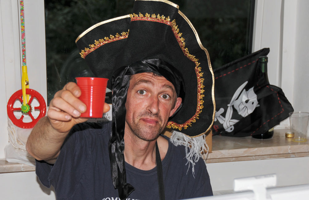 Pirat-mit-Rum